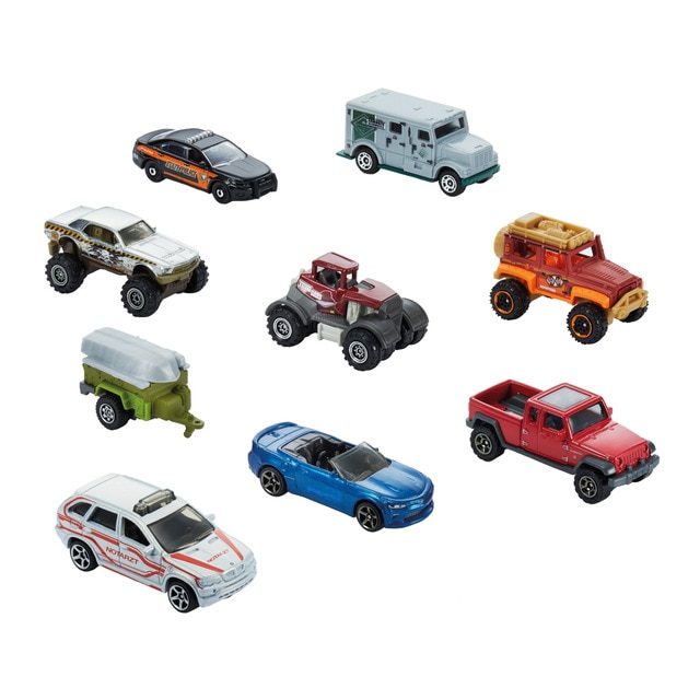 Pack 9 coches de juguete vehiculos Matchbox modelos surtidos Matchbox El Corte Ingles