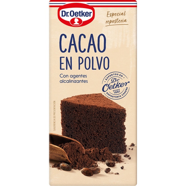 Comprar cacao en polvo especial repostería estuche 100 g · DR.OETKER