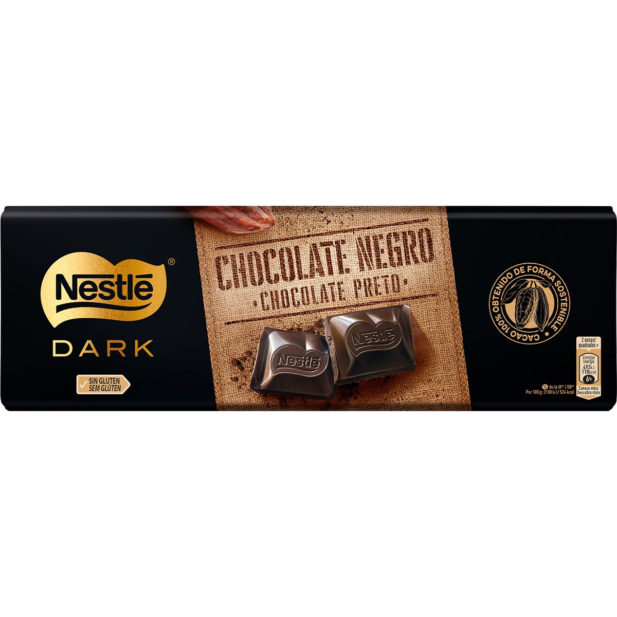 Dark Chocolate Gluten free Tablet 270 G NESTLE DARK Supermercado El dark-chocolate-gluten-free-tablet-270-g-nestle-dark-supermercado-el