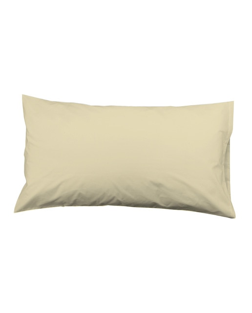 Fundas de almohada crema
