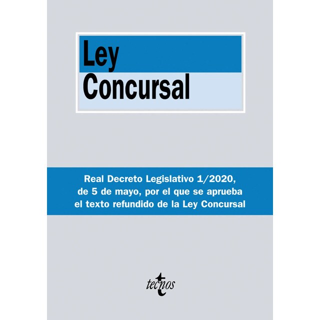 Ley concursal (Tapa blanda)