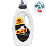 detergente líquido Delicado Negros para ropa oscura botella 32 dosis