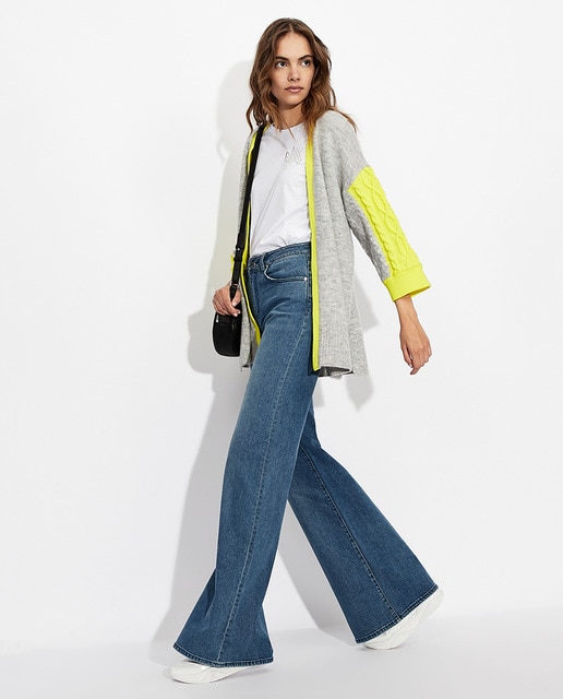 extra long wide leg jeans