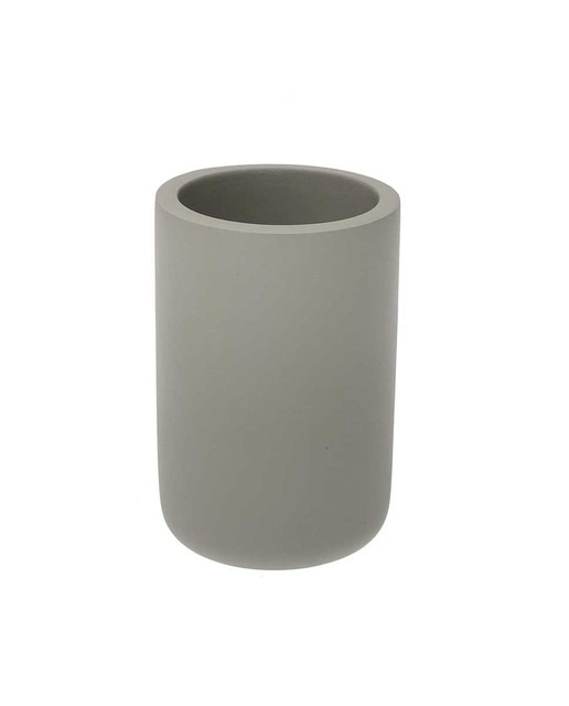 Vaso cepillos gris