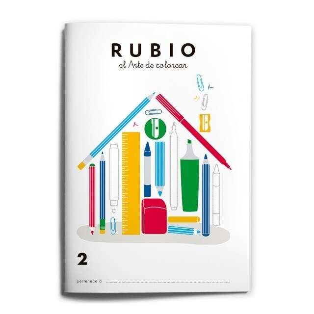 Colorear rubio 2 (Tapa blanda)