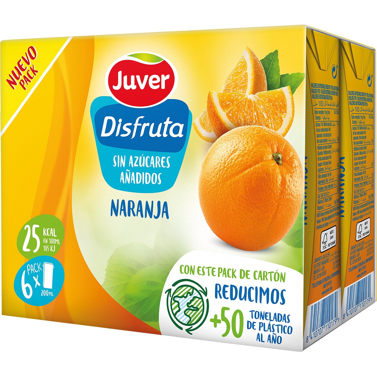 Buy Orange juice drink from concentrate with no added sugars 6pack
