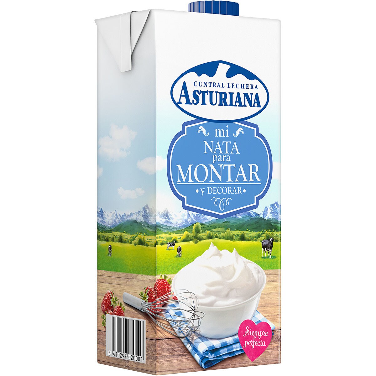 Comprar nata líquida para montar 35,1% Materia Grasa brik 1 l