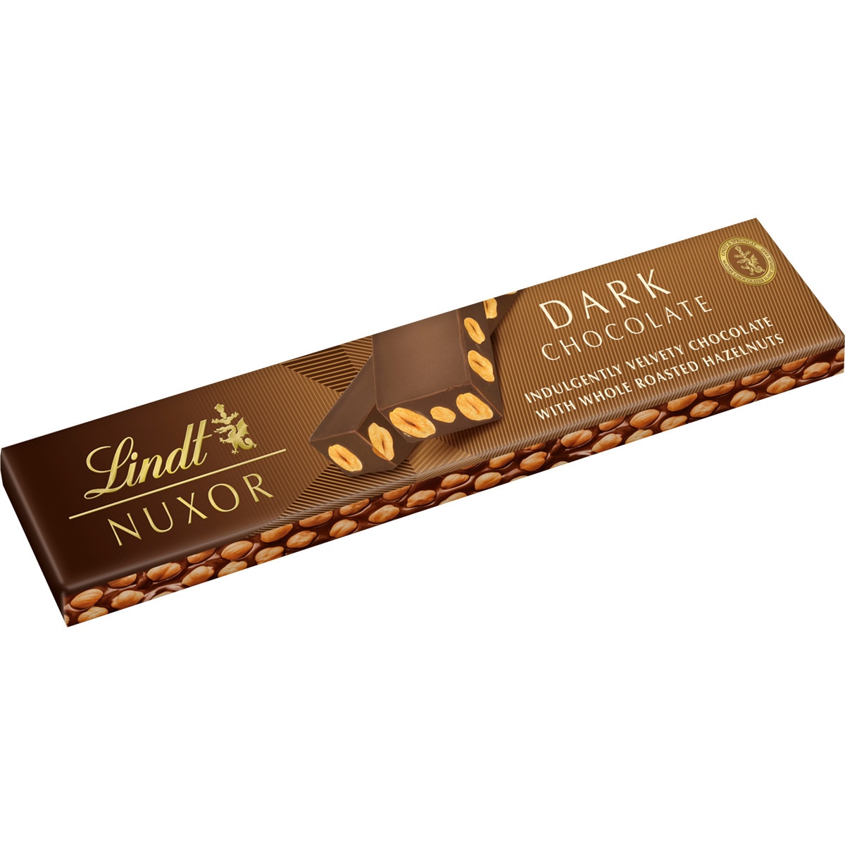 Comprar barra de chocolate negro con avellanas estuche 200 g · LINDT
