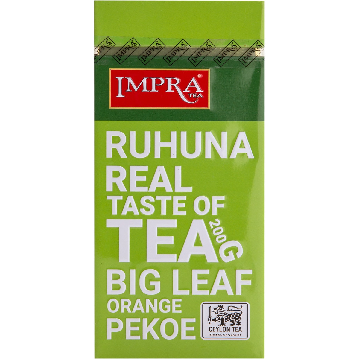 Ruhuna té puro Ceilán orange pekoe a granel tin 200 g · IMPRA TEA