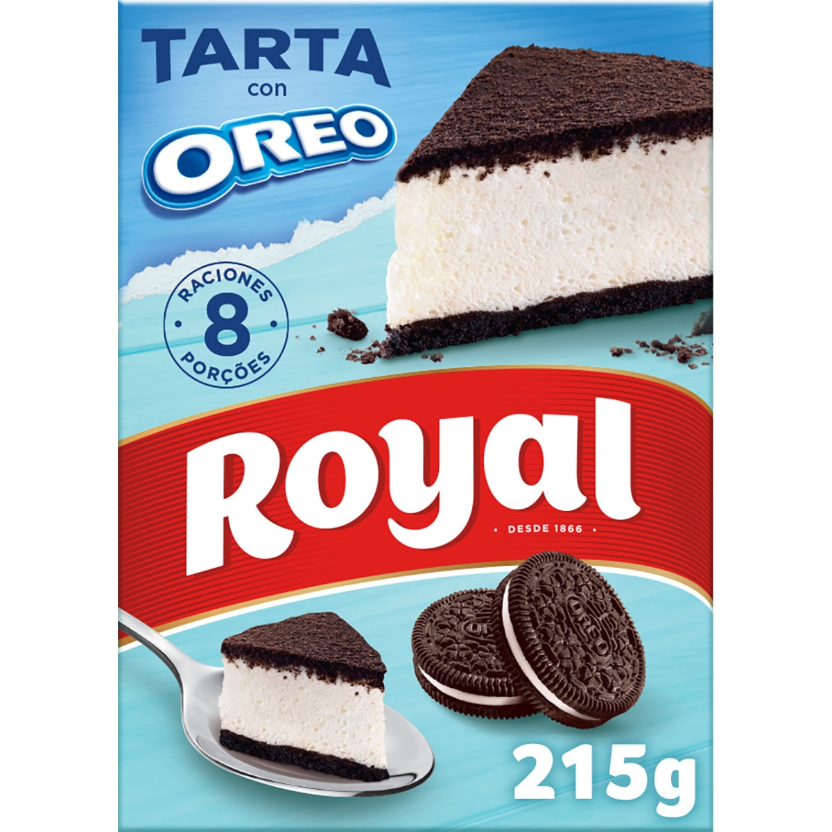 tarta con Oreo para preparar 8 raciones