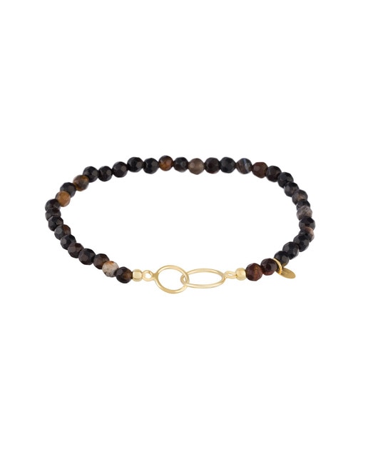 Pulsera Alianzas Fumé Gold