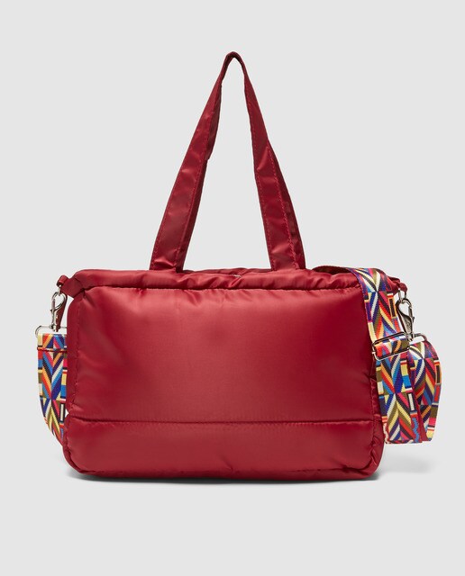 bolso acolchado mujer