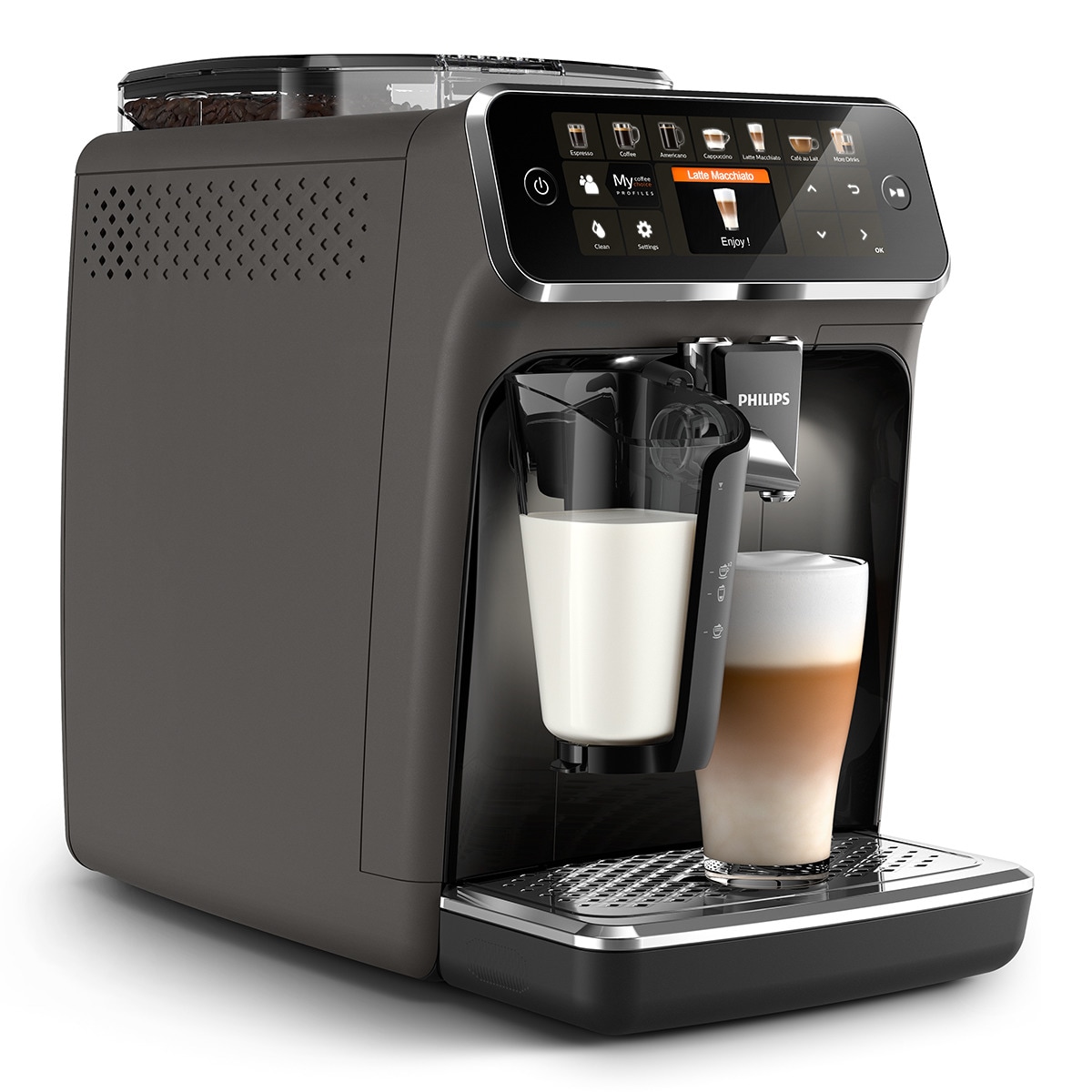 Philips 5400 series LatteGo superautomatic espresso coffee maker, 12