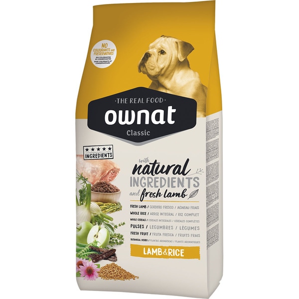 Lamb&Rice Trockenfutter für ausgewachsene Hunde mit Lamm Tasche 4 kg