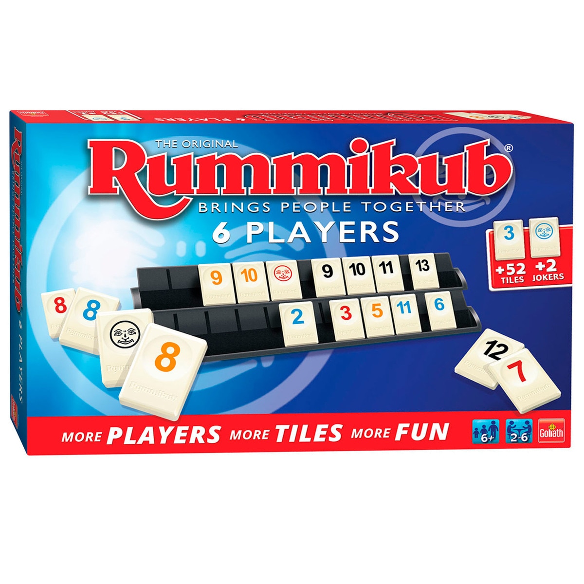 Imagem 0 de Goliath Rummikub Original 6 Jogadores