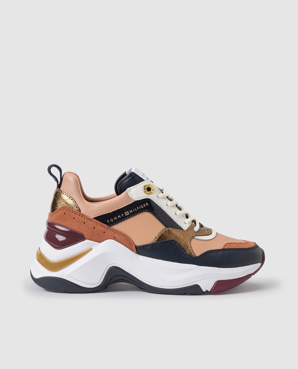 baskets compensées tommy hilfiger