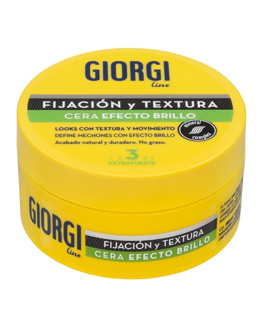 Cera efecto brillo fijación y textura Giorgi
