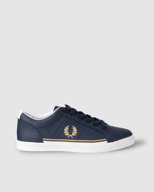 fred perry trainers navy