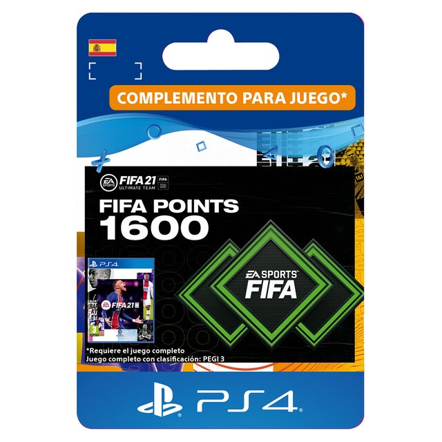 1600 FIFA 21 Points Pack