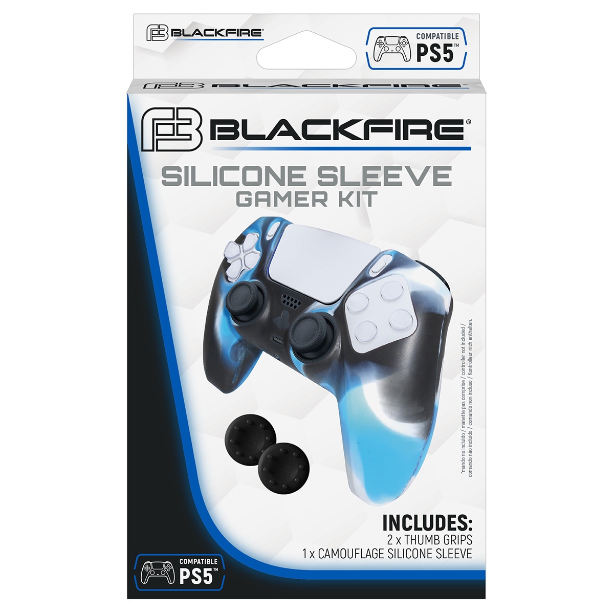 Blackfire Silicone Sleeve Gamer Kit - PlayStation 5 2