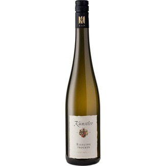KÜNSTLER vino blanco 100 % Riesling AOC Rheingau Trocken botella 75 cl