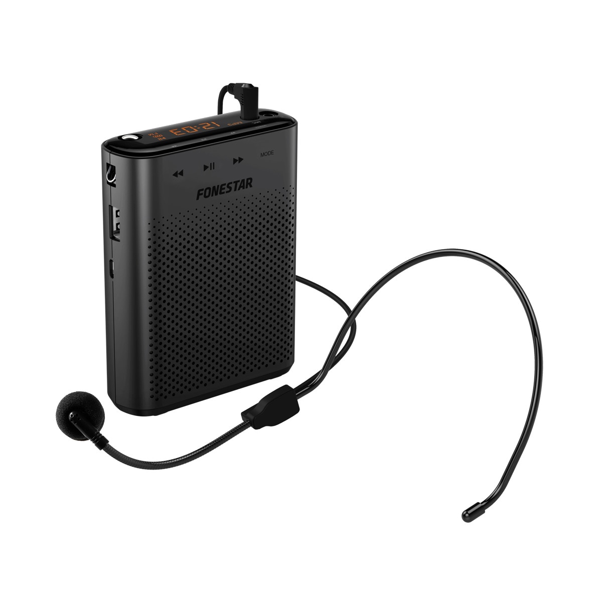 Fonestar - Amplificador de voz portátil Fonestar ALTA-VOZ-30 USB-microSD-MP3.