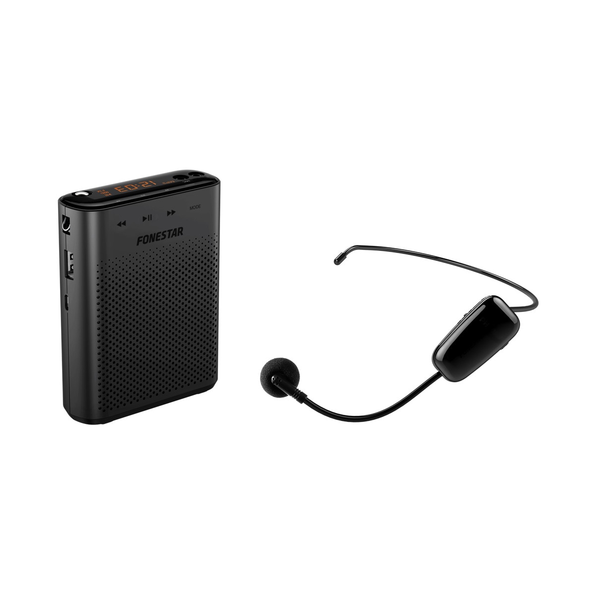 Fonestar - Amplificador de voz portátil Fonestar ALTA-VOZ-W30 USB-microSD-MP3.