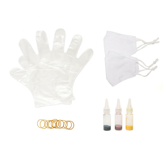 Kit Mascarillas Kikkerland Tie Dye
