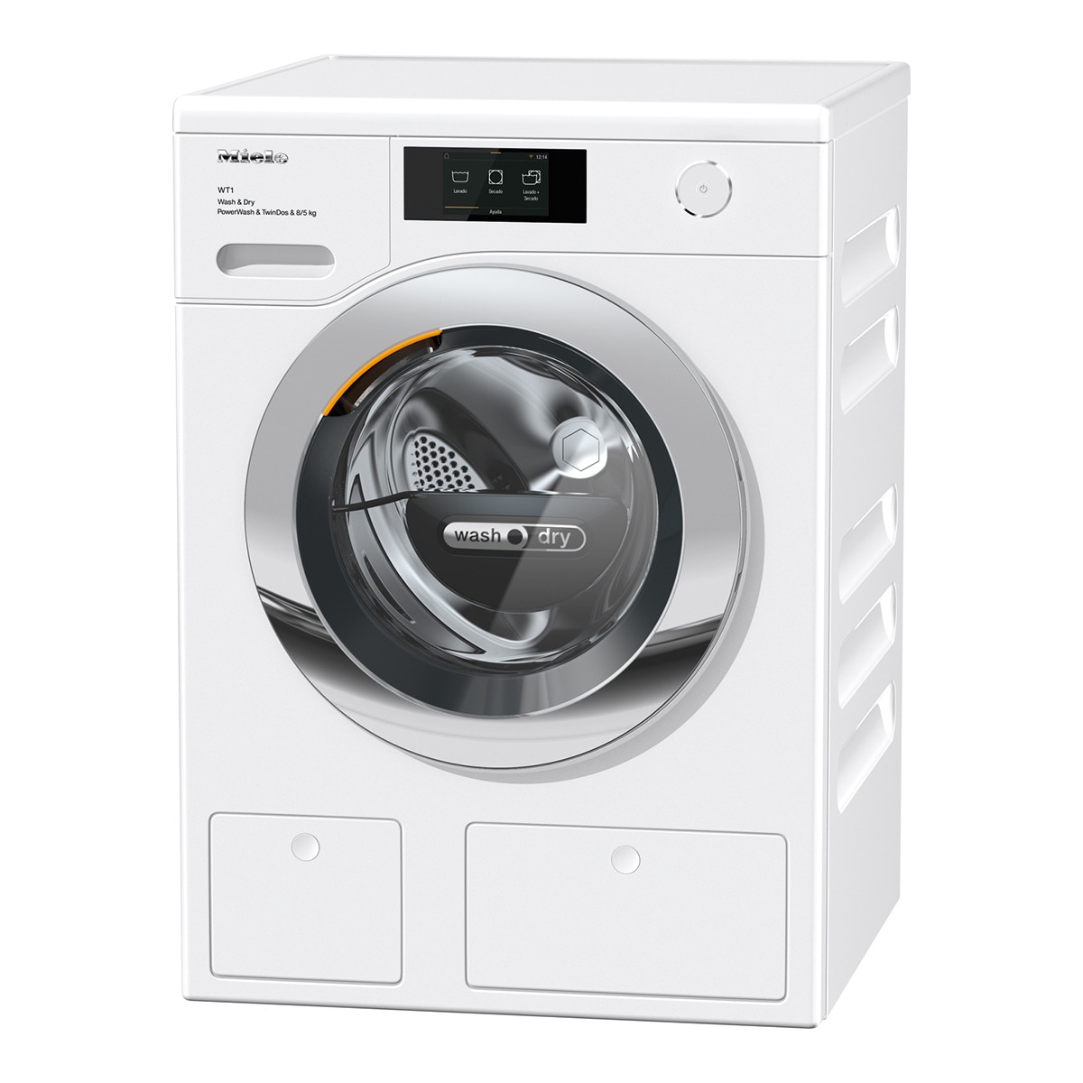 Miele – Lavadora secadora Miele 8 kg / 1.600 rpm PWash & TwinDos – WTR 860 WPM.
