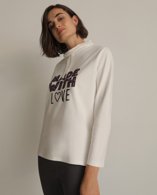 100 cotton sweatshirt womens