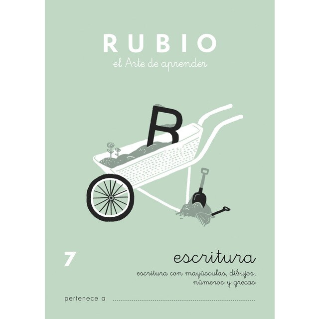 Escritura rubio 7 (Tapa blanda)