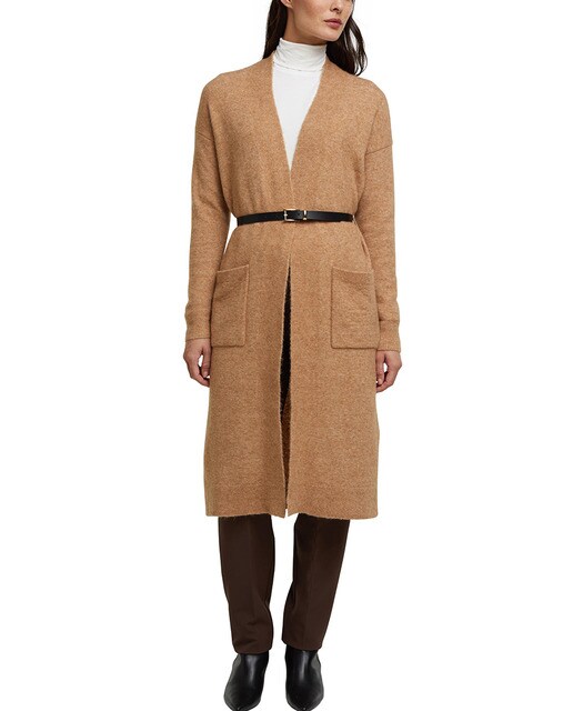 long cardigan with belt