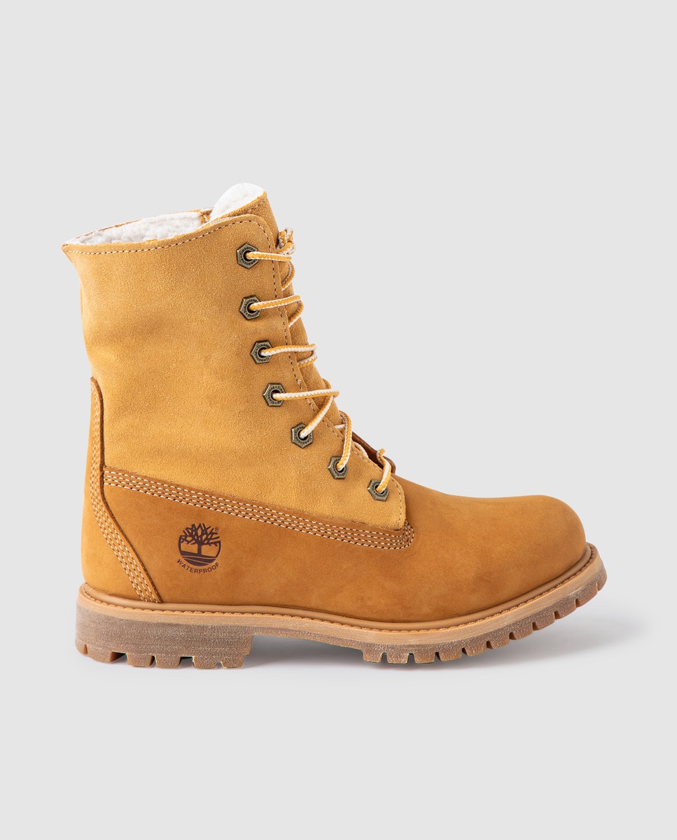 Boots Femme Timberland En Cuir Jaune Moutarde · Timberland · Mode · El ...