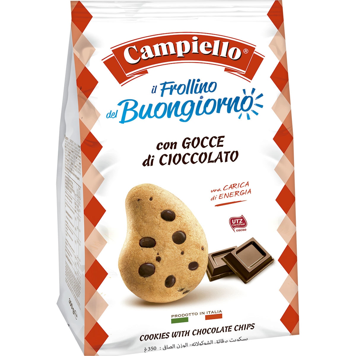 Il Frollino Del Buongiorno Cookies Con Pepitas De Chocolate Paquete