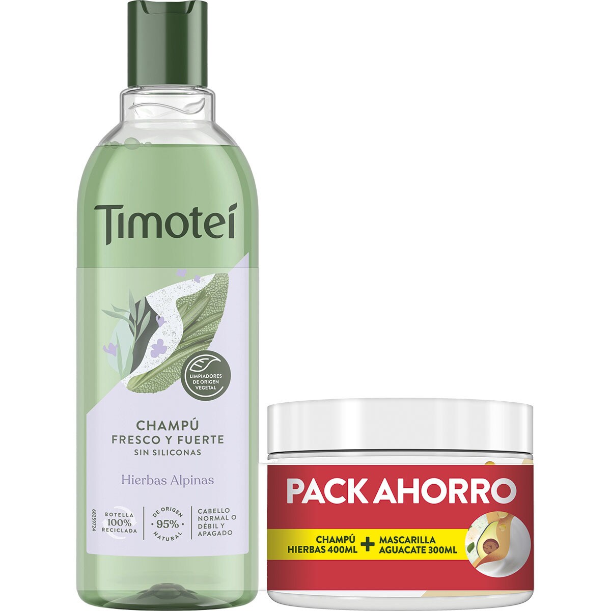 Comprar champú Fresco y Fuerte hierbas alpinas sin