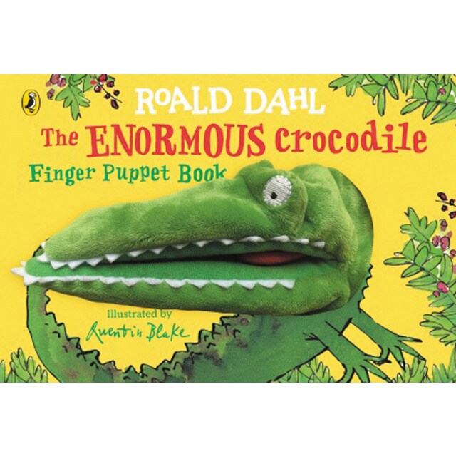 The enormous crocodile's finger puppet