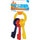 NYLABONE Large keys dog teething toy container 1 each