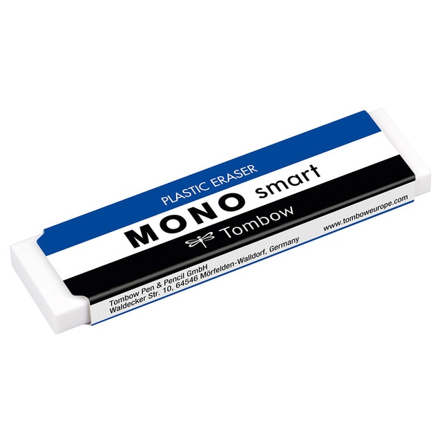 Goma de Borrar MONO Smart Extrafina para un Borrado de Precisión Tombow.