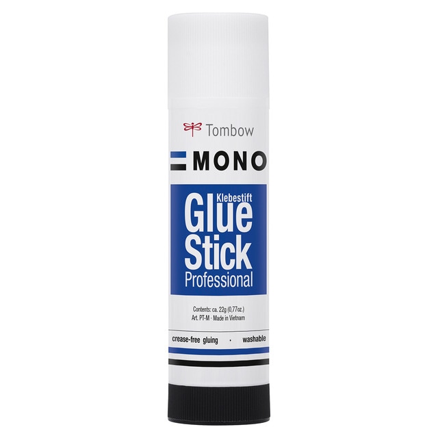 Pegamento en Barra MONO Glue Stick alta calidad 22 grs. Tombow Transparente.
