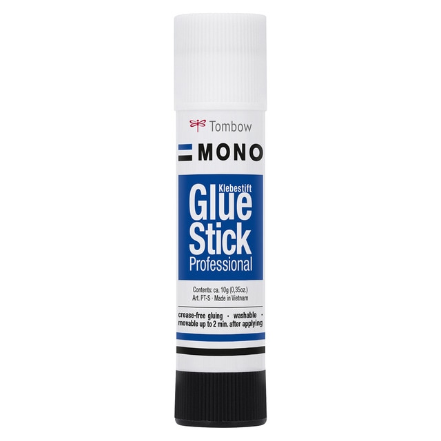 Pegamento en Barra MONO Glue Stick alta calidad 10 grs. Tombow Transparente.