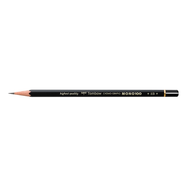 Lápiz de Grafito Premium MONO 100 Dureza 3B Tombow.