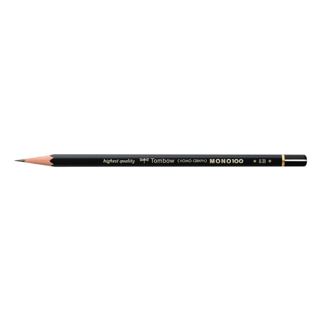 Lápiz de Grafito Premium MONO 100 Dureza 5B Tombow.