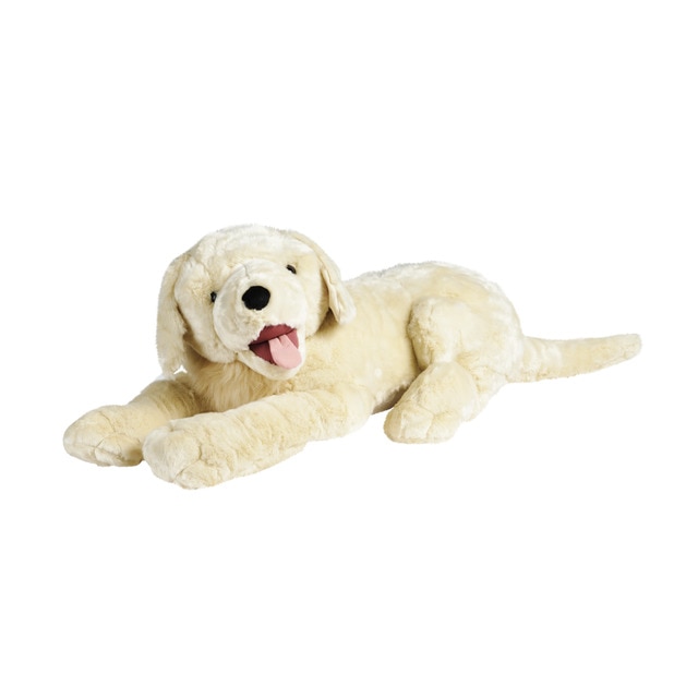 peluche perro golden retriever