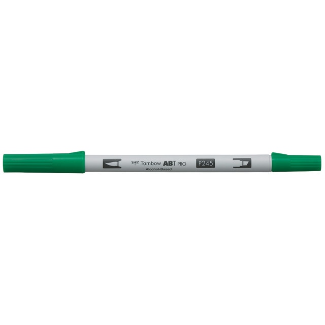 Rotulador Dual Brush ABT PRO Base Alcohol Doble Punta Tombow Sap Green 245.