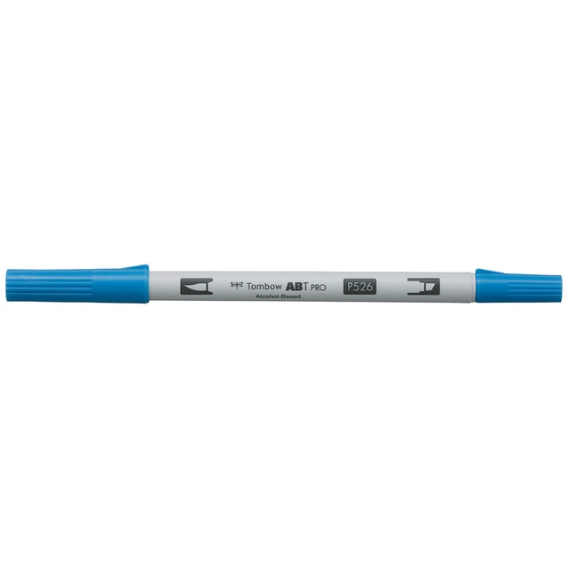 Rotulador Dual Brush ABT PRO Base Alcohol Doble Punta Tombow True Blue 526.
