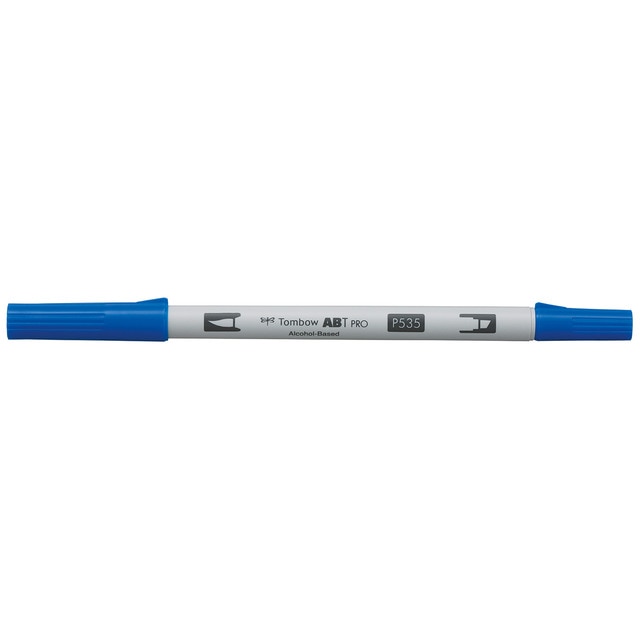 Rotulador Dual Brush ABT PRO Base Alcohol Doble Punta Tombow Cobalt Blue 535.