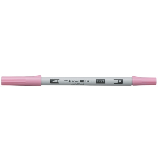 Rotulador Dual Brush ABT PRO Base Alcohol Doble Punta Tombow Pink 723.