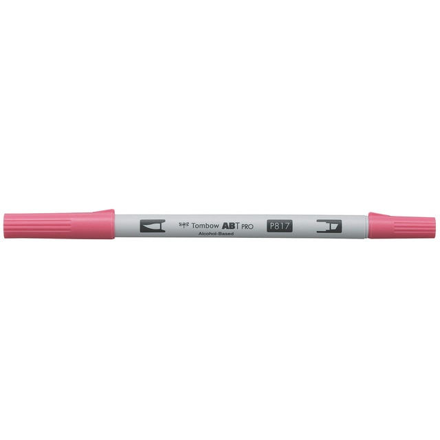Rotulador Dual Brush ABT PRO Base Alcohol Doble Punta Tombow Mauve 817.