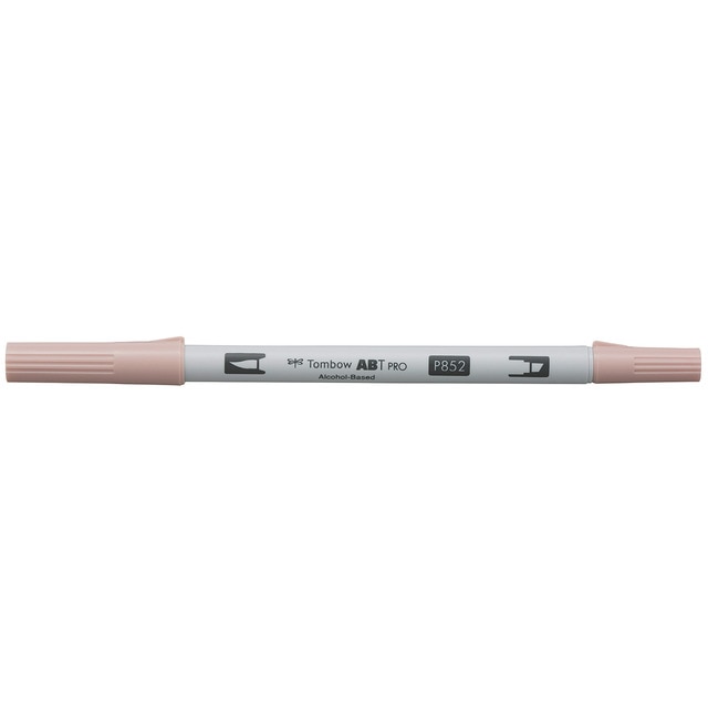 Rotulador Dual Brush ABT PRO Base Alcohol Doble Punta Tombow Rose Quartz 852.