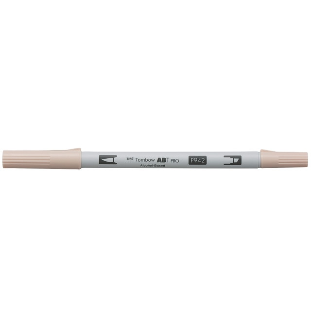 Rotulador Dual Brush ABT PRO Base Alcohol Doble Punta Tombow Tan 942.